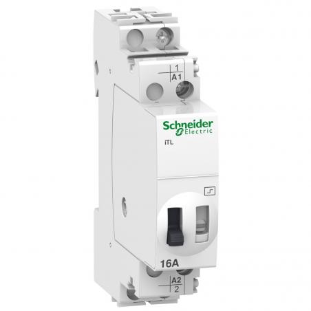 Acti9 iTL télérupteur 16A 1NO 48VCA 24VCC 50-60Hz SCHNEIDER A9C30211