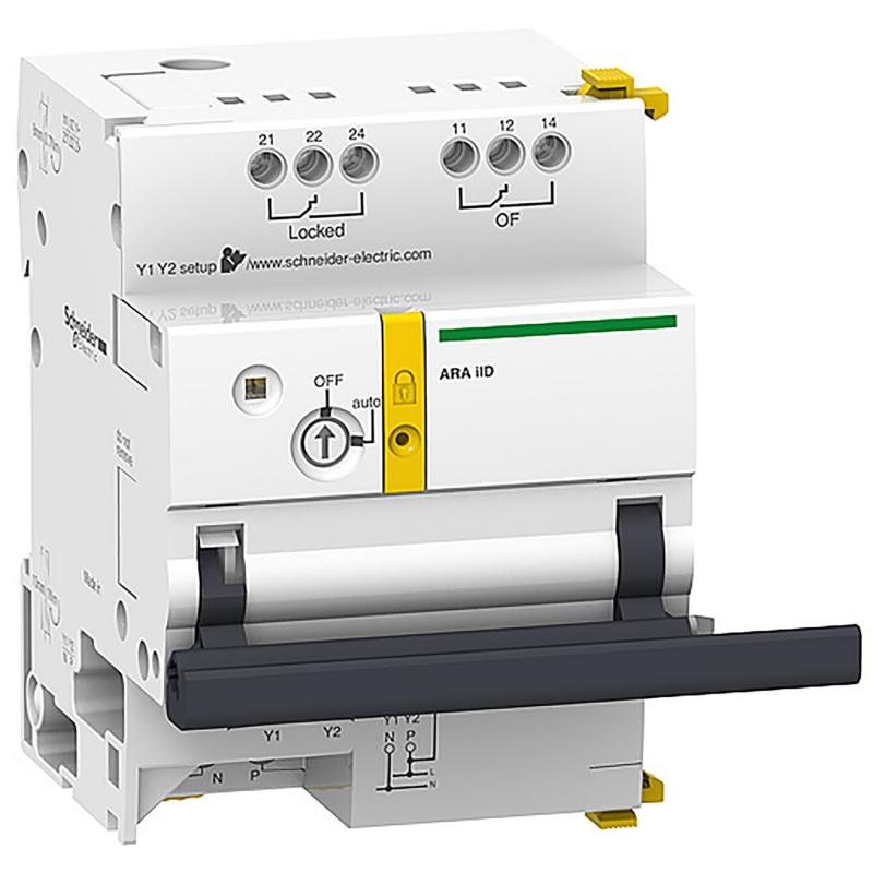 Acti9 ARA iID automatisme de réarmement pour inter différentiel 4P 230VCA 50Hz SCHNEIDER A9C70344
