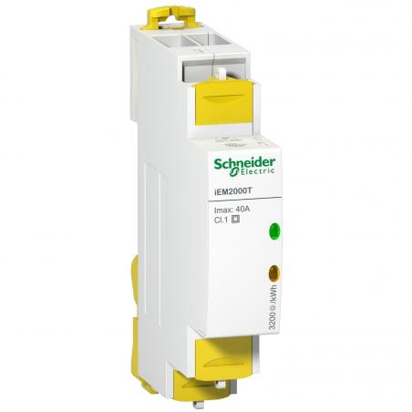 Acti9 iEM compteur d'énergie mono 40A impulsions sans afficheur SCHNEIDER A9MEM2000T