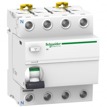 Acti9 iID interrupteur différentiel 4P 25A 300mA type AC SCHNEIDER A9R14425