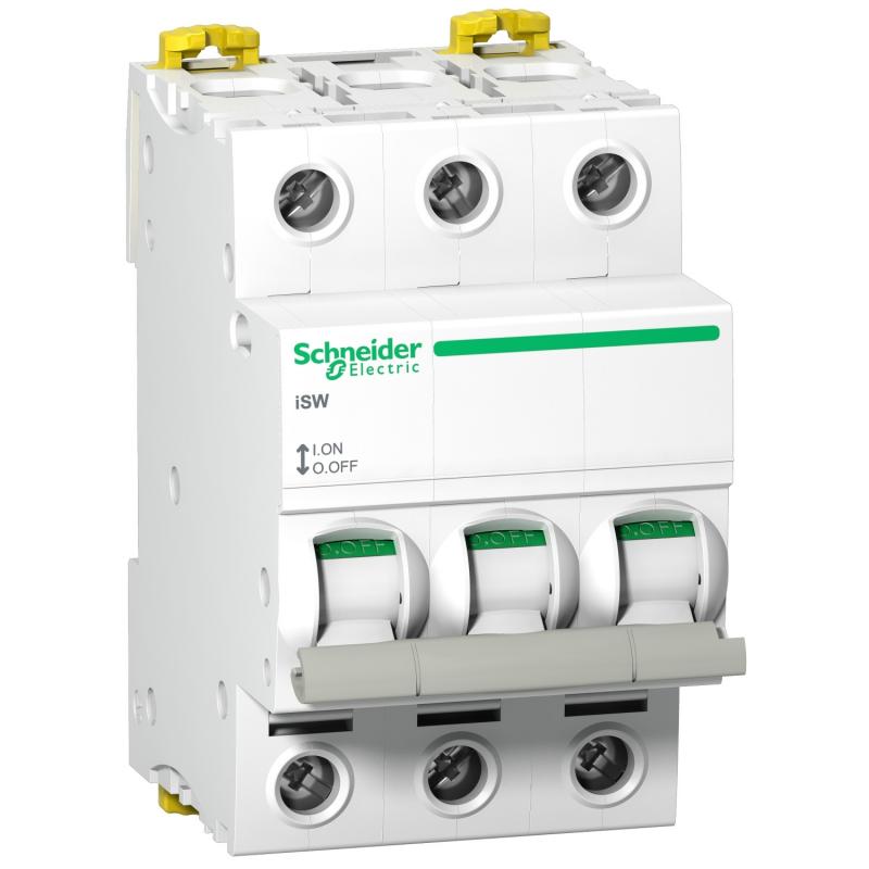 Acti9 iSW interrupteur-sectionneur 3P 40A 415VAC SCHNEIDER A9S65340