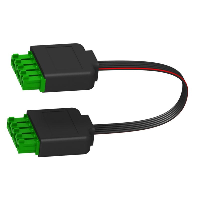 Acti9 SmartLink câbles préfabriqués 2 connecteurs TI24 100mm lot de 6 SCHNEIDER A9XCAS06