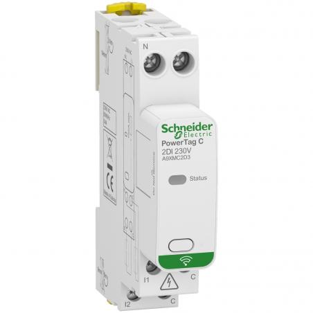 PowerTag C capteur contacts radio-fréquence modulaire 2 entrées SCHNEIDER A9XMC2D3