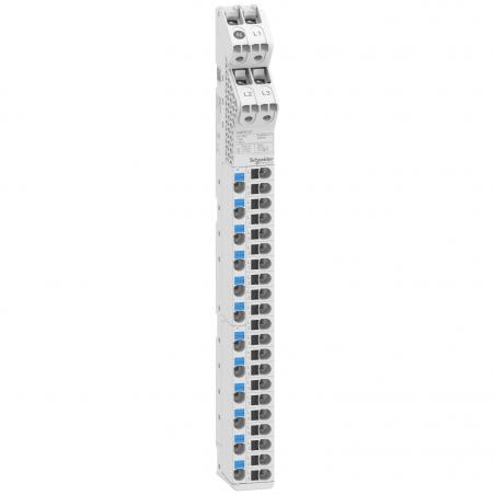 Acti9 Vdis répartiteur vertical 125A 250/440V 33 points de connexion SCHNEIDER A9XPK707
