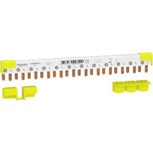 Acti9 iDT40 peigne 1P+N 12 modules de 18mm 80A SCHNEIDER A9XPN612 2