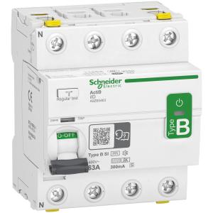 Acti9 iID interrupteur différentiel 4 Pôles 63A 300mA type B SI 400V SCHNEIDER A9Z65463
