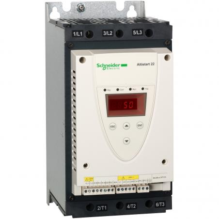 Altistart ATS22 démarreur progressif 3 phases contrôle 75A 230V à 440V SCHNEIDER ATS22D75Q