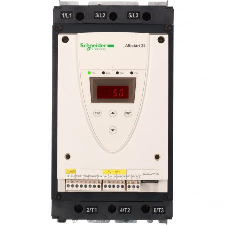 Altistart ATS22 démarreur progressif 3 phases contrôle 75A 230V à 440V SCHNEIDER ATS22D75Q