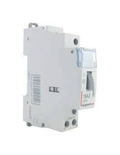 Télérupteur CX³ standard bornes à vis 1 Pôle 16A 250V~ contact 1F tension commande 230V~ 1 module LEGRAND 412408