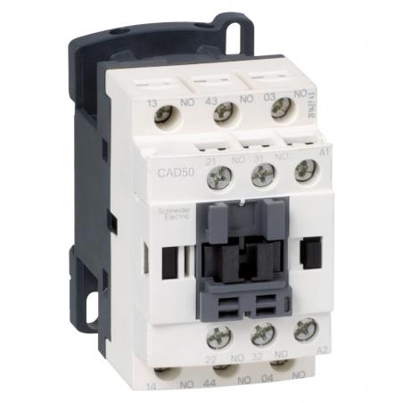 TeSys CAD50 contacteur 5F+0O instantané 10A 440Vca SCHNEIDER CAD50R7