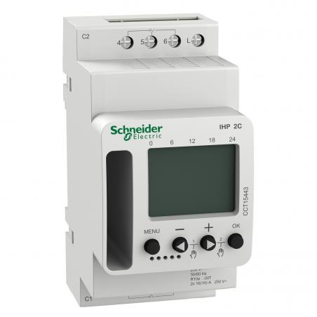Acti9 IHP interrupteur horaire programmable 2 canal SCHNEIDER CCT15443