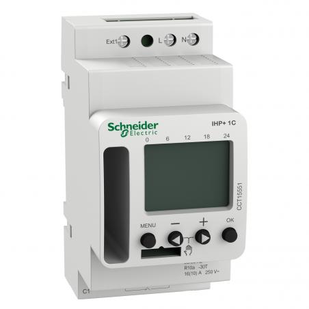 Acti9 IHP+ interrupteur horaire programmable 1 canal smart SCHNEIDER CCT15551