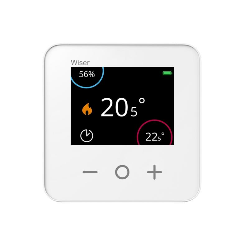 Wiser Thermostat mural à piles SCHNEIDER CCTFR6400