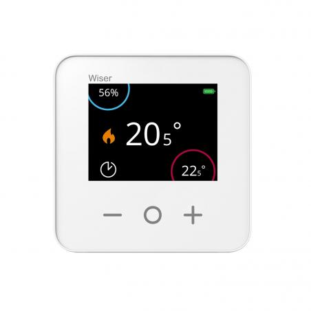 Wiser Thermostat mural à piles SCHNEIDER CCTFR6400
