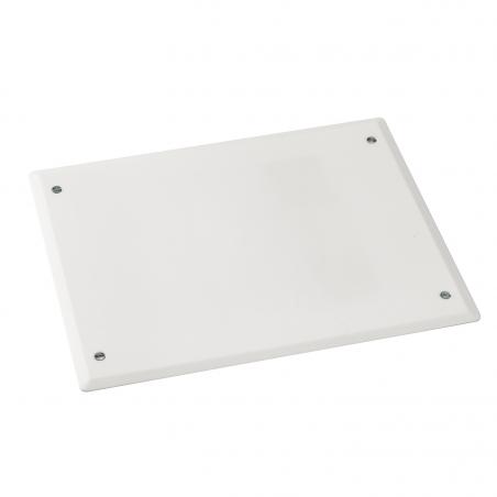 Modulo couvercle blanc 245x185mm pour boite de dérivation SCHNEIDER ENN09197