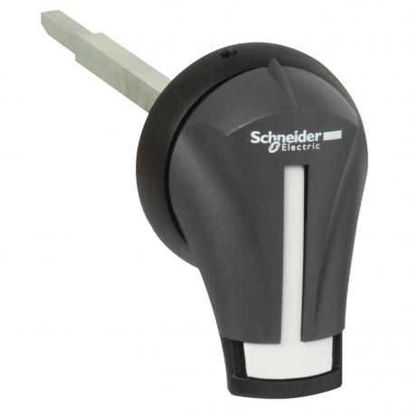 TeSys GS poignée externale rotative gauche 32A à 63A IP65 noire SCHNEIDER GS2AH310