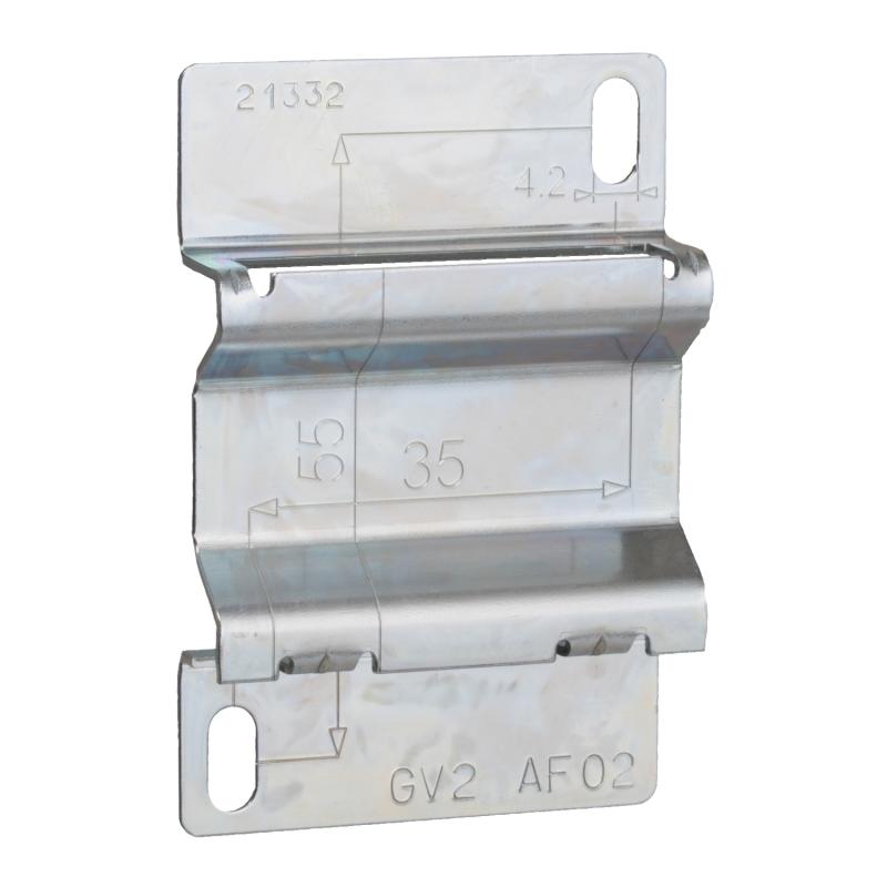 TeSys GV platine adaptateur fixation sur panneau pour disj. moteur GV2 SCHNEIDER GV2AF02