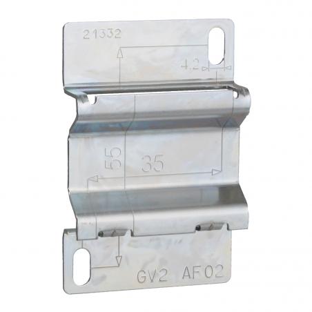 TeSys GV platine adaptateur fixation sur panneau pour disj. moteur GV2 SCHNEIDER GV2AF02