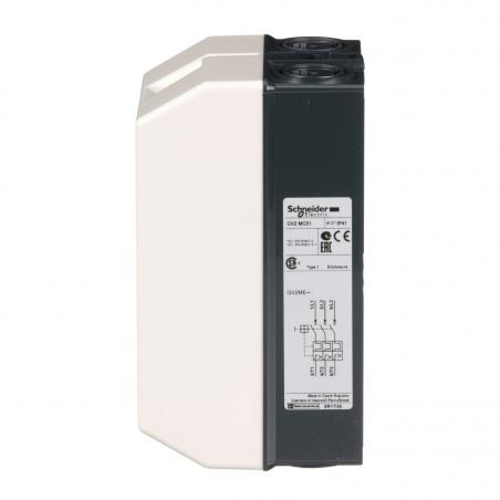 TeSys GV coffret vide pour GV2ME plastique SCHNEIDER GV2MC01