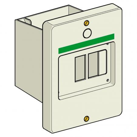 TeSys GV coffret vide pour GV2ME plastique SCHNEIDER GV2MP04