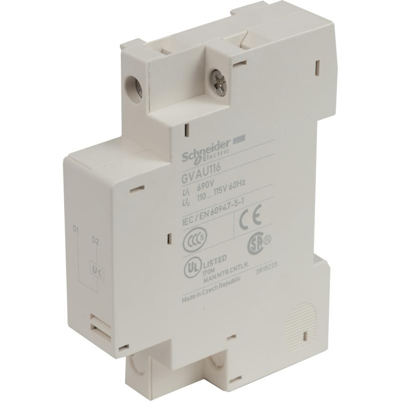 TeSys GVAU déclencheur voltmétrique 110..115Vca 60 Hz SCHNEIDER GVAU116