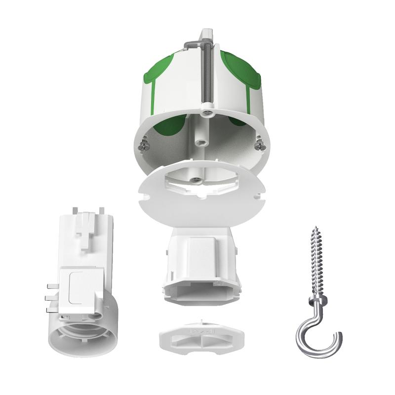 MULTIFIX AIR DCL BOÎTE DE CENTRE AVEC COUV. AFFLEUR CONNECTEUR DOUILLE PITON SCHNEIDER IMT35021