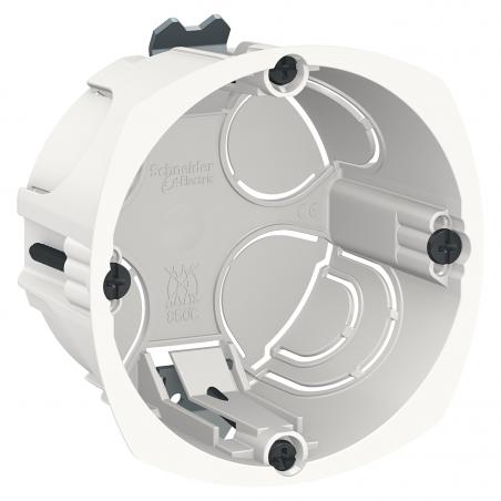 Multifix lot de 300 boîtes d'encastrement + scie clo 1poste diam. 67mm P40mm SCHNEIDER IMT35914P