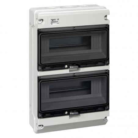 Kaedra XT coffret étanche pour appareillage modulaire 2rangées de 12modules IP65 SCHNEIDER KDR35141