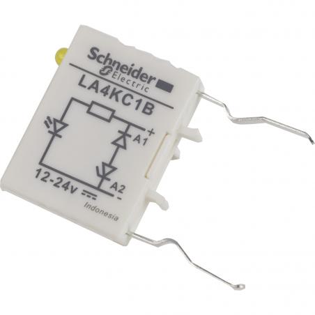 TeSys K module d'antiparasitage diodes 12..24Vcc SCHNEIDER LA4KC1B