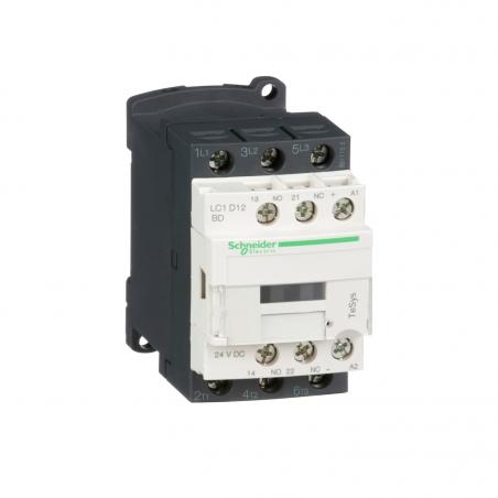 TeSys LC1D contacteur 3P AC-3 440V 12A bobine 24Vcc SCHNEIDER LC1D12BD