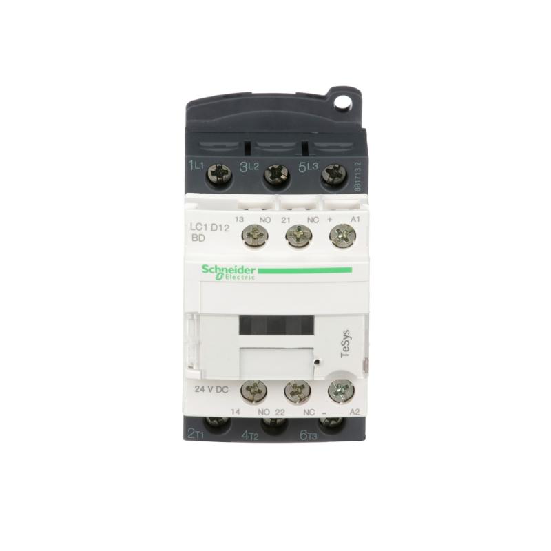 TeSys LC1D contacteur 3P AC-3 440V 12A bobine 24Vcc SCHNEIDER LC1D12BD