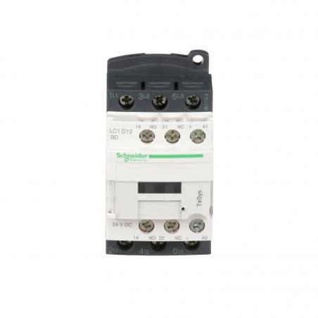 TeSys LC1D contacteur 3P AC-3 440V 12A bobine 24Vcc SCHNEIDER LC1D12BD