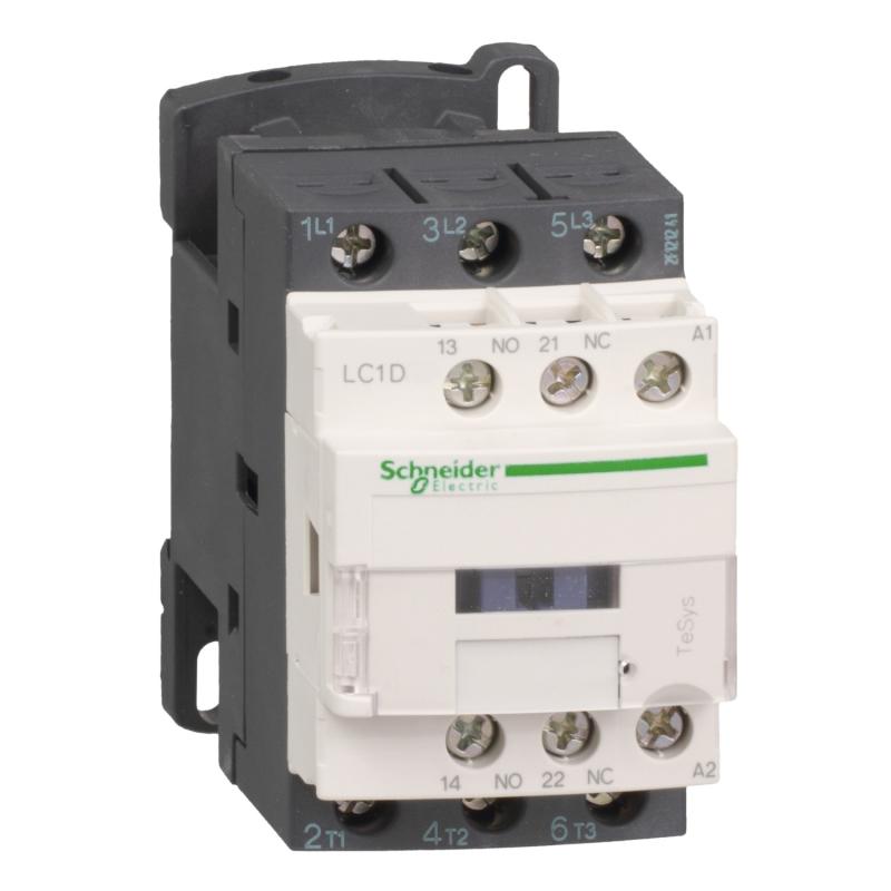 TeSys LC1D contacteur 3P AC-3 440V 12A bobine 230Vca SCHNEIDER LC1D12P7