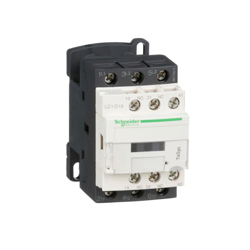 TeSys LC1D contacteur 3P AC-3 440V 18A bobine 240Vca SCHNEIDER LC1D18U7
