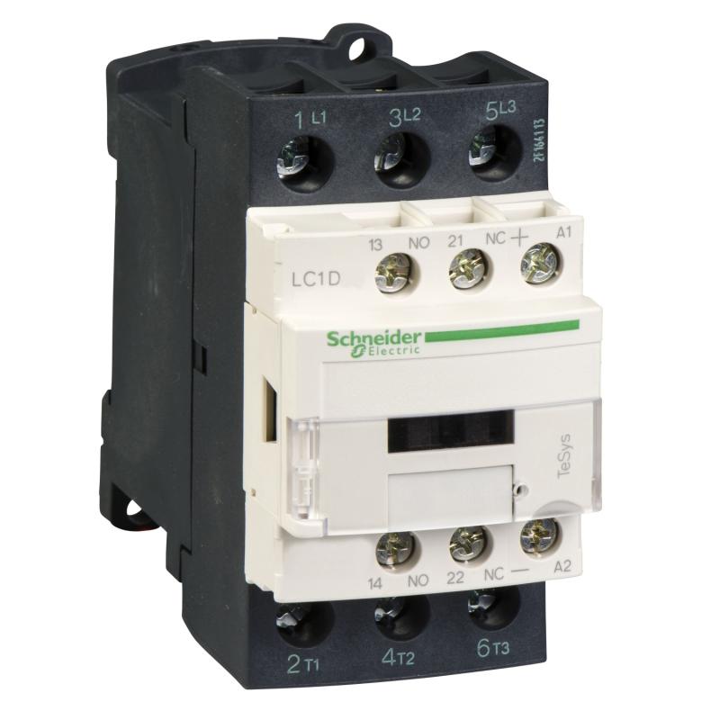 TeSys LC1D contacteur 3P AC-3 440V 25A bobine 220Vcc SCHNEIDER LC1D25MD