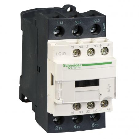 TeSys LC1D contacteur 3P AC-3 440V 25A bobine 220Vcc SCHNEIDER LC1D25MD