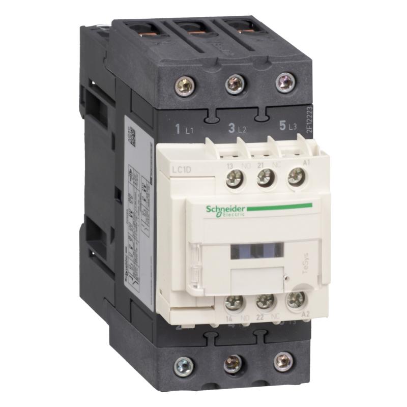 TeSys LC1D contacteur 3 Pôles AC-3 440V 40A bobine 12Vcc SCHNEIDER LC1D40AJD