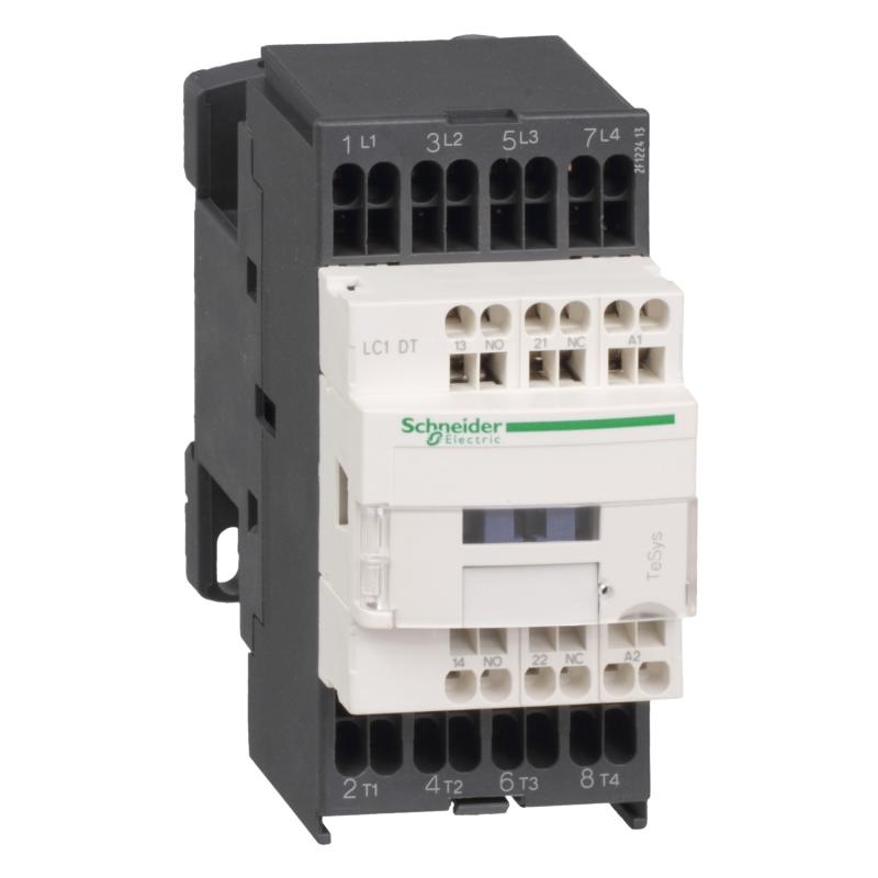 TeSys LC1D contacteur 4P AC-1 440V 32A bobine 24Vcc SCHNEIDER LC1DT323BD