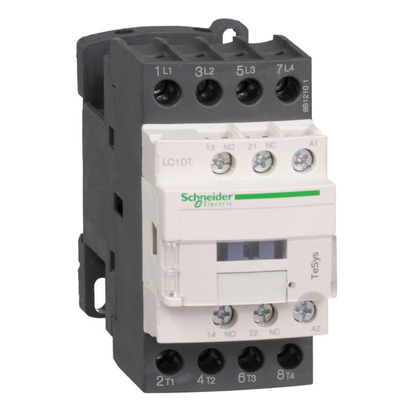 TeSys LC1D contacteur 4P AC-1 440V 40A bobine 48Vcc SCHNEIDER LC1DT40ED