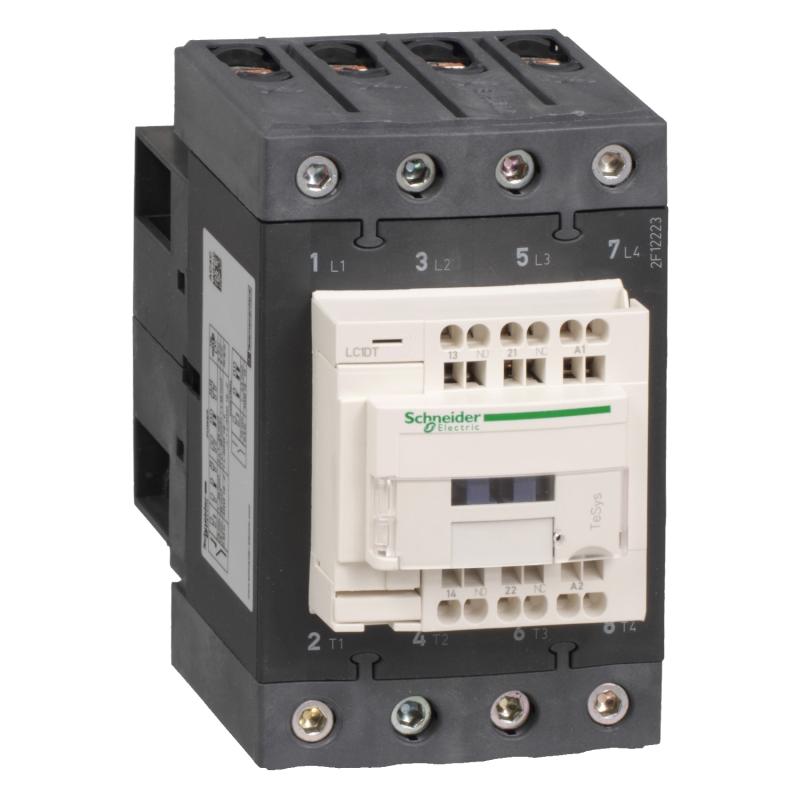 TeSys D Cont tetra everlink 4p ac1 415v 80 a ctrl ress bob 230v ca-50/60hz SCHNEIDER LC1DT80A3P7