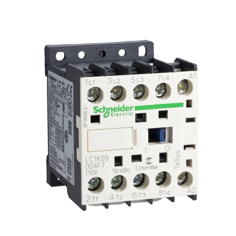 TeSys LC1K contacteur 4P AC-1 440V 20A bobine 24Vca SCHNEIDER LC1K12004B7