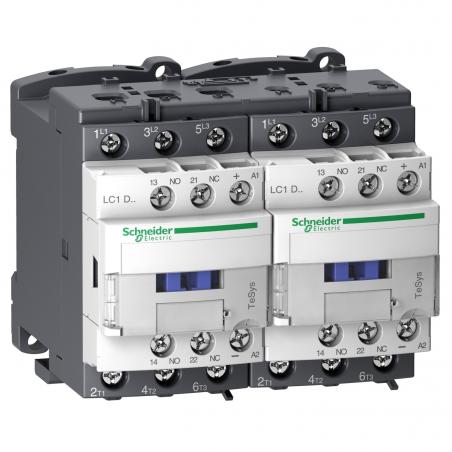 TeSys LC2D contacteur inverseur 3P AC-3 440V 32A bobine 24Vcc SCHNEIDER LC2D32BL