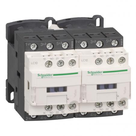 TeSys LC2D contacteur inverseur 3P AC-3 440V 38A bobine 24Vca SCHNEIDER LC2D38B7