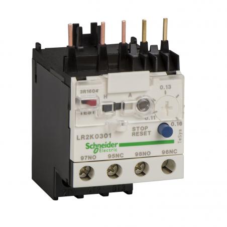 TeSys LR relais de protection thermique moteur 12..16A classe 10A SCHNEIDER LR2K0322