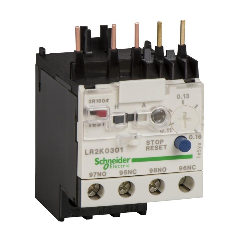 TeSys LR relais de protection thermique moteur 12..16A classe 10A SCHNEIDER LR2K0322