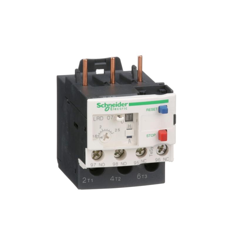 TeSys LRD relais de protection thermique 1,6..2,5A classe 10A SCHNEIDER LRD07