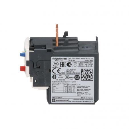 TeSys LRD relais de protection thermique 4..6A classe 10A SCHNEIDER LRD10