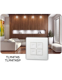TELECOMMANDE MURALE 4 TOUCHES POWER YOKIS TLM4T45P 5454421