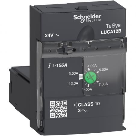 TeSys LUCA unité de contrôle standard classe 10 3..12A 24Vca SCHNEIDER LUCA12B