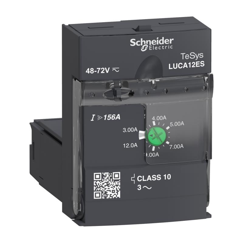 TeSys LUCA unité de contrôle standard classe 10 3..12A 48..72Vcc/ca SCHNEIDER LUCA12ES